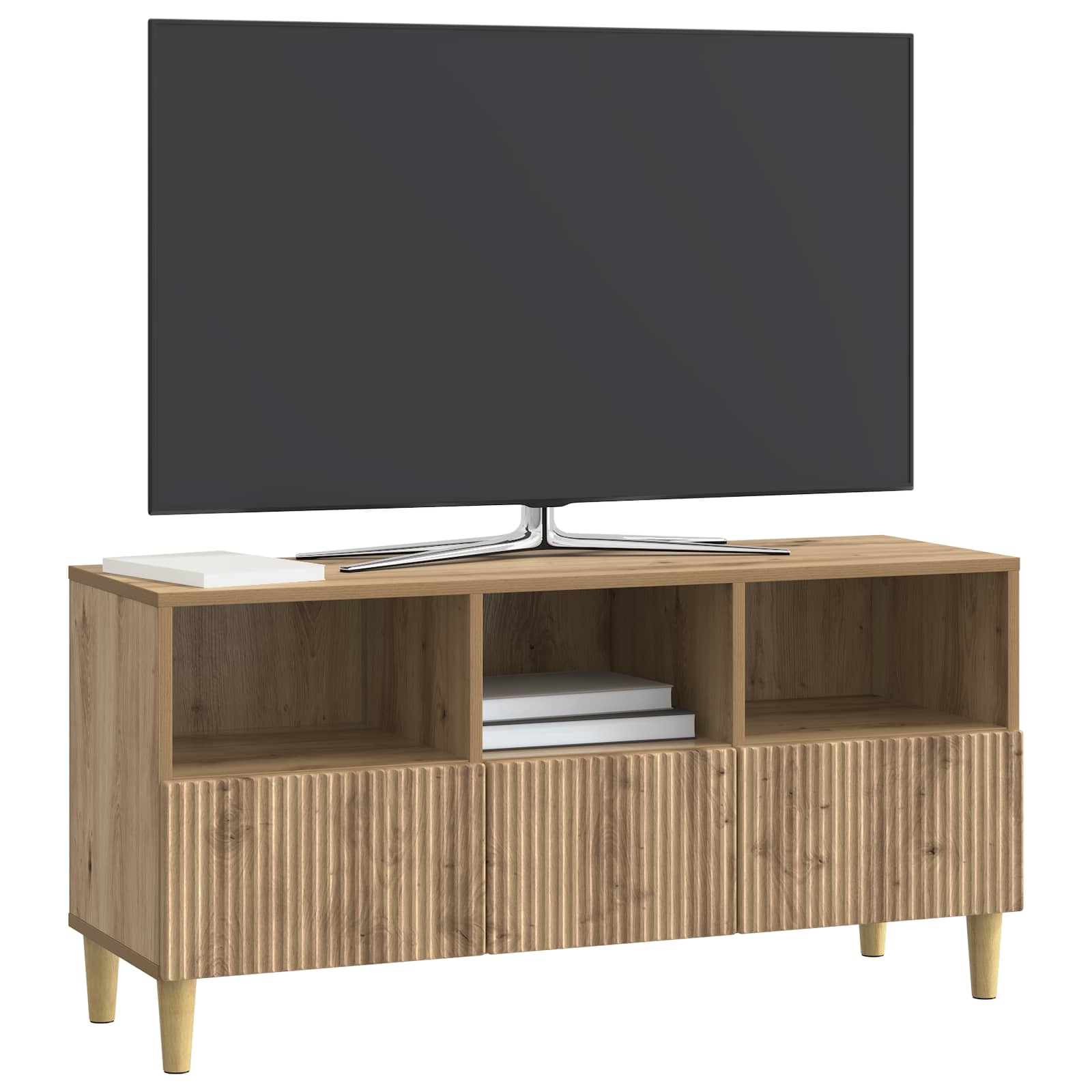 Ντουλάπι TV Artisan Δρυς 102 x 34,5 x 50 εκ. Επεξεργασμένο Ξύλο - Pakobazaar