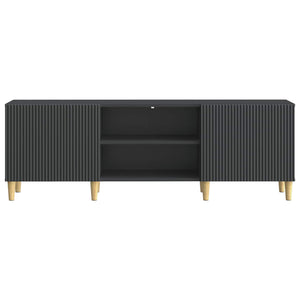 Ντουλάπι TV Μαύρο 150 x 31 x 50 εκ. Επεξεργασμένο Ξύλο - Pakobazaar