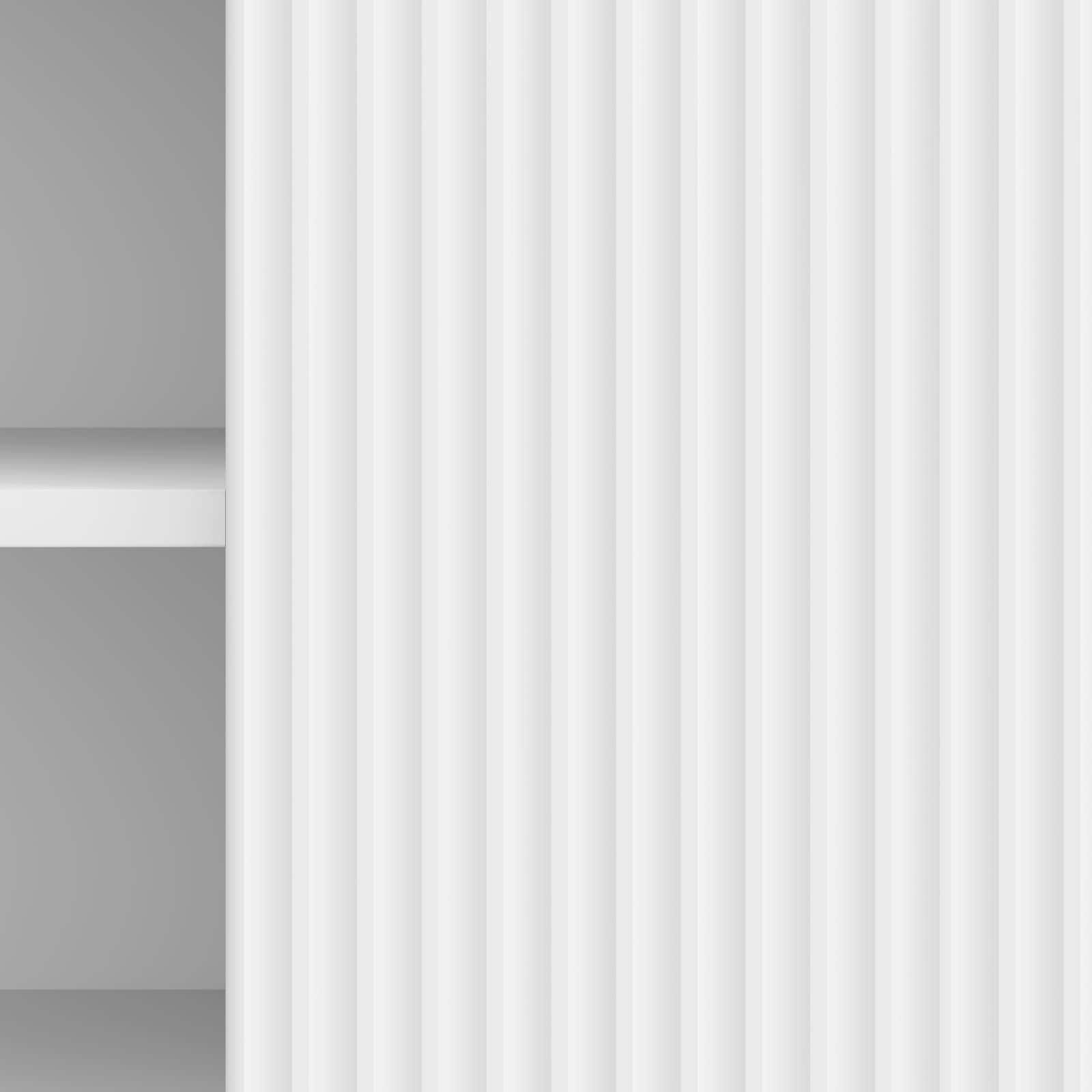 Ντουλάπι TV Γυαλιστερό Λευκό 150 x 31 x 50 εκ. - Pakobazaar