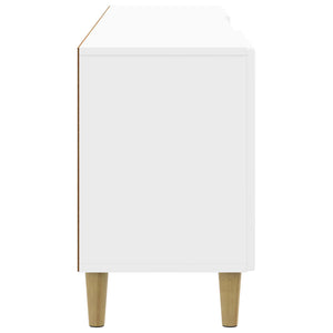 Ντουλάπι TV Γυαλιστερό Λευκό 150 x 31 x 50 εκ. - Pakobazaar