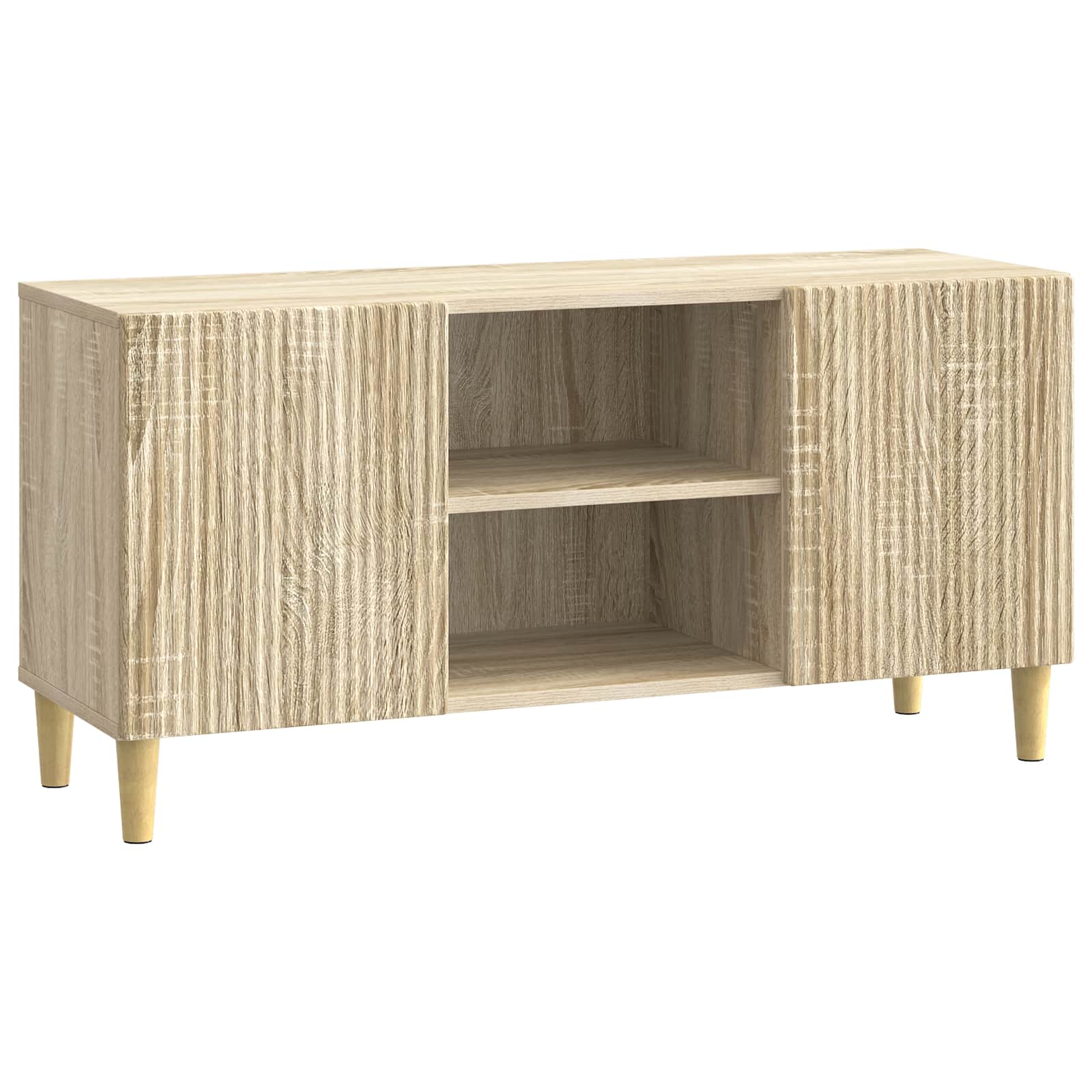 Ντουλάπι TV Sonoma Δρυς 102 x 34,5 x 50 εκ. Επεξεργασμένο Ξύλο - Pakobazaar