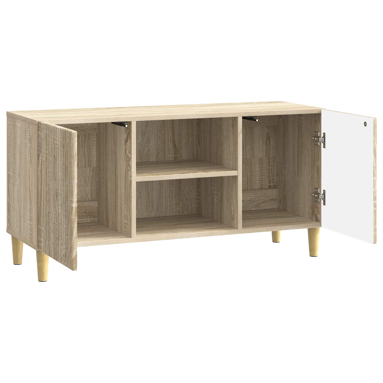Ντουλάπι TV Sonoma Δρυς 102 x 34,5 x 50 εκ. Επεξεργασμένο Ξύλο - Pakobazaar