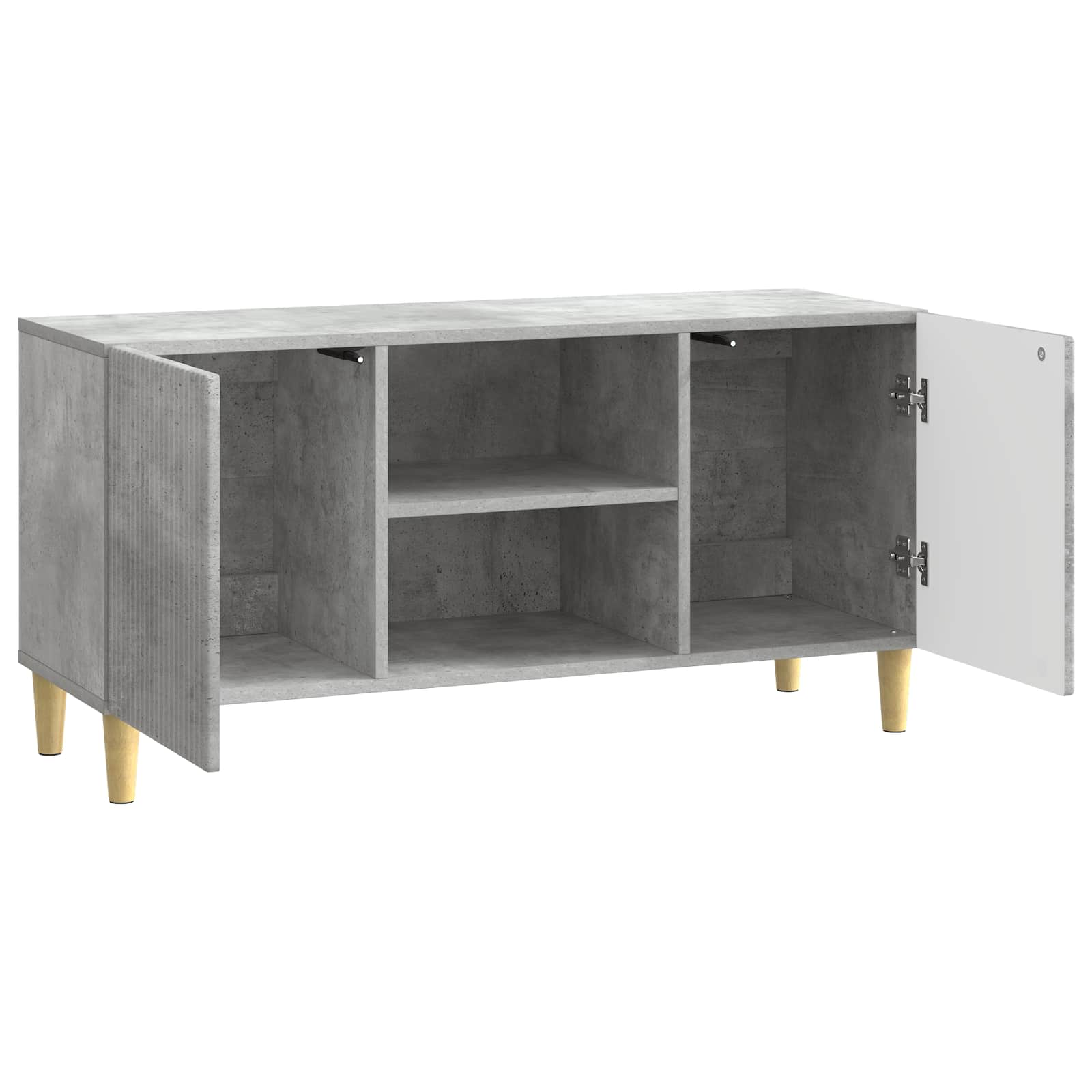 Ντουλάπι TV Γκρι Σκυροδέματος 102 x 34,5 x 50 εκ. - Pakobazaar