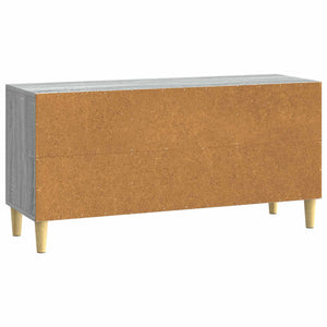 Ντουλάπι TV Γκρι Sonoma 102 x 34,5 x 50 εκ. Επεξεργασμένο Ξύλο - Pakobazaar