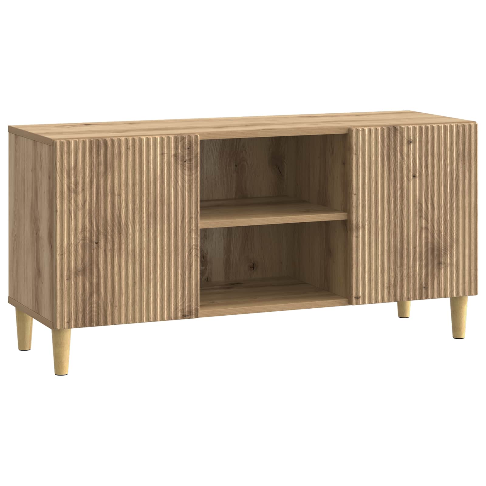 Ντουλάπι TV Artisan Δρυς 102 x 34,5 x 50 εκ. Επεξεργασμένο Ξύλο - Pakobazaar