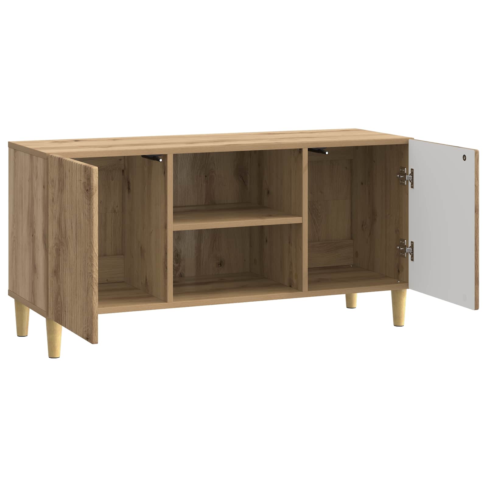 Ντουλάπι TV Artisan Δρυς 102 x 34,5 x 50 εκ. Επεξεργασμένο Ξύλο - Pakobazaar