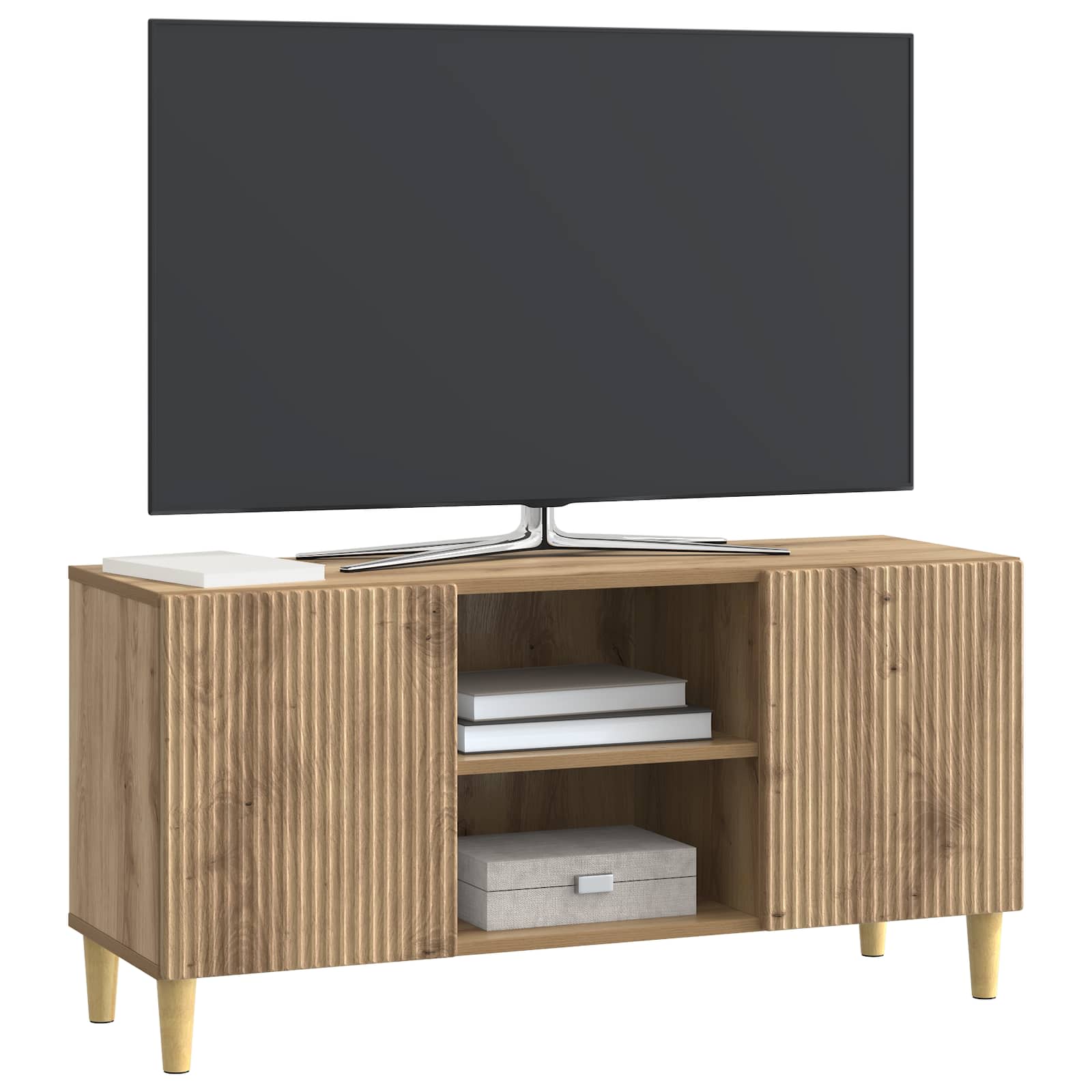 Ντουλάπι TV Artisan Δρυς 102 x 34,5 x 50 εκ. Επεξεργασμένο Ξύλο - Pakobazaar