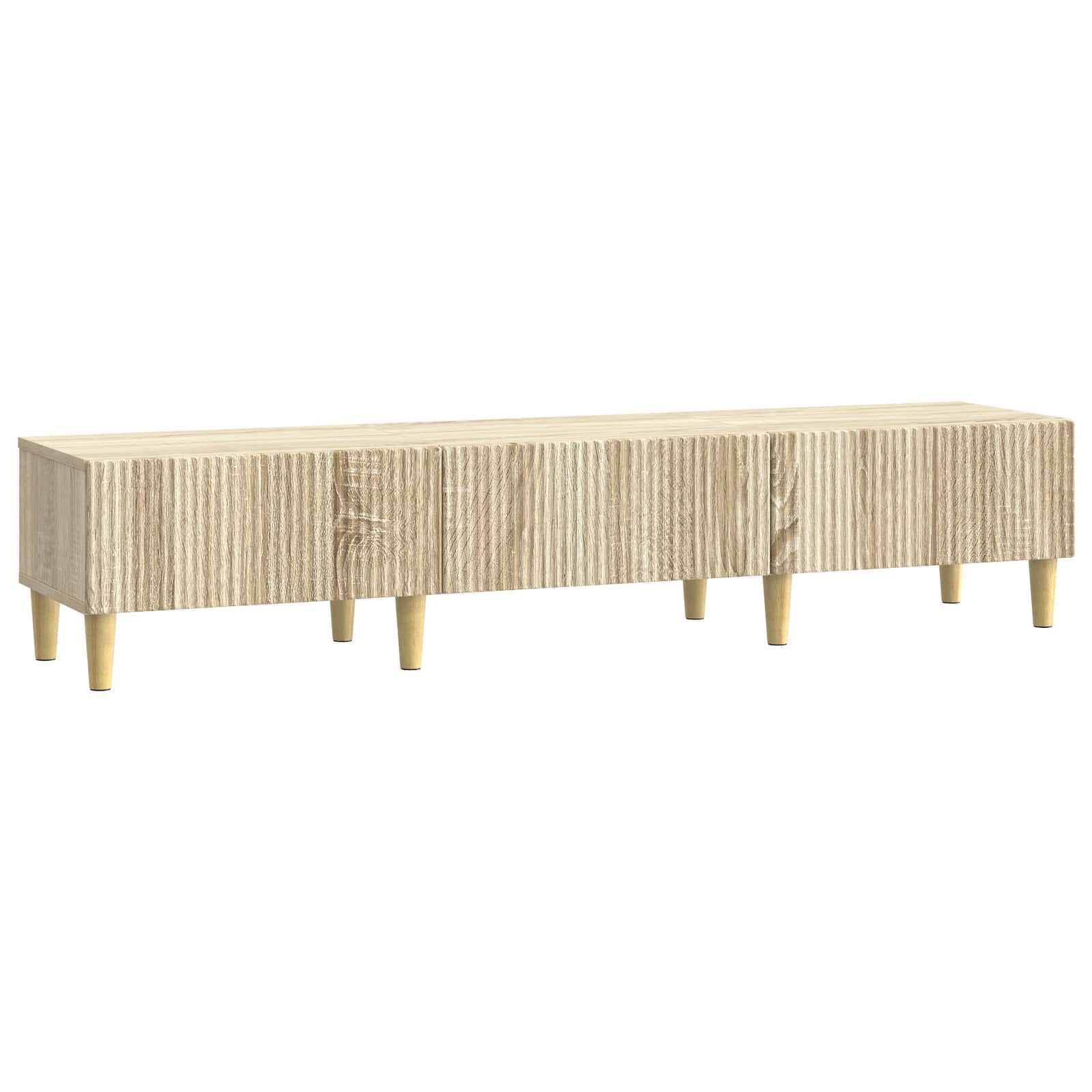 Ντουλάπι TV Sonoma Δρυς 147 x 34,5 x 30 εκ Επεξεργασμένο Ξύλο - Pakobazaar