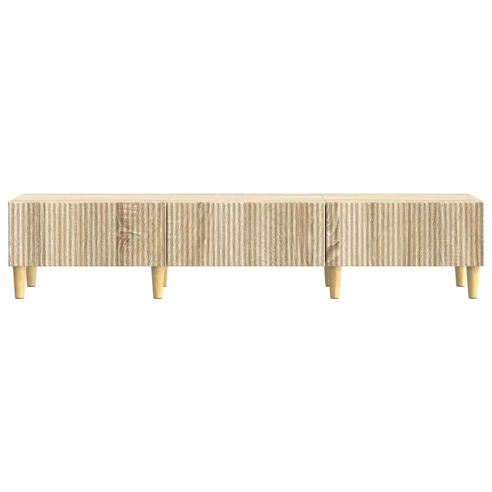 Ντουλάπι TV Sonoma Δρυς 147 x 34,5 x 30 εκ Επεξεργασμένο Ξύλο - Pakobazaar