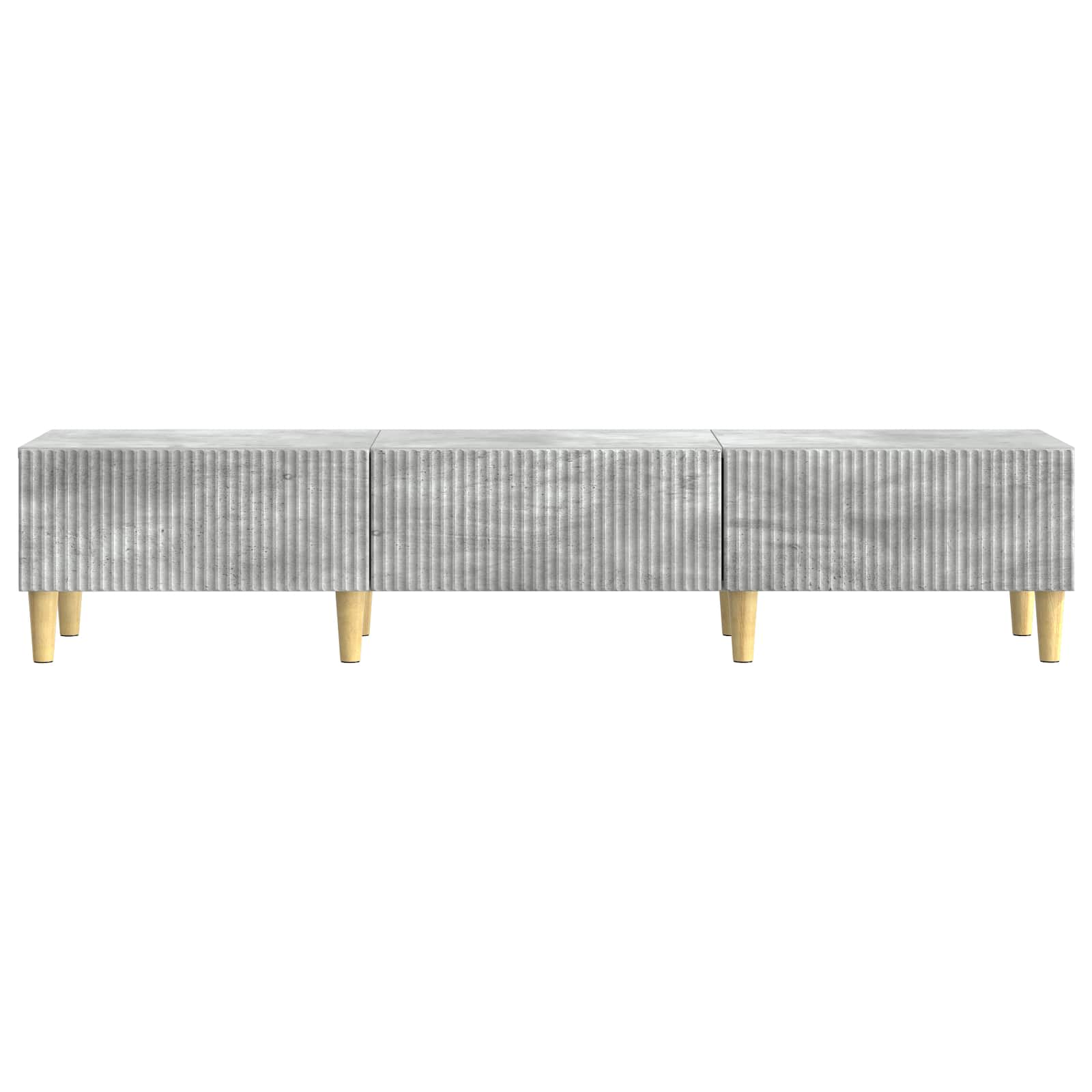 Ντουλάπι TV με συρτάρι Γκρι Σκυροδέματος 147 x 34,5 x 30 εκ - Pakobazaar