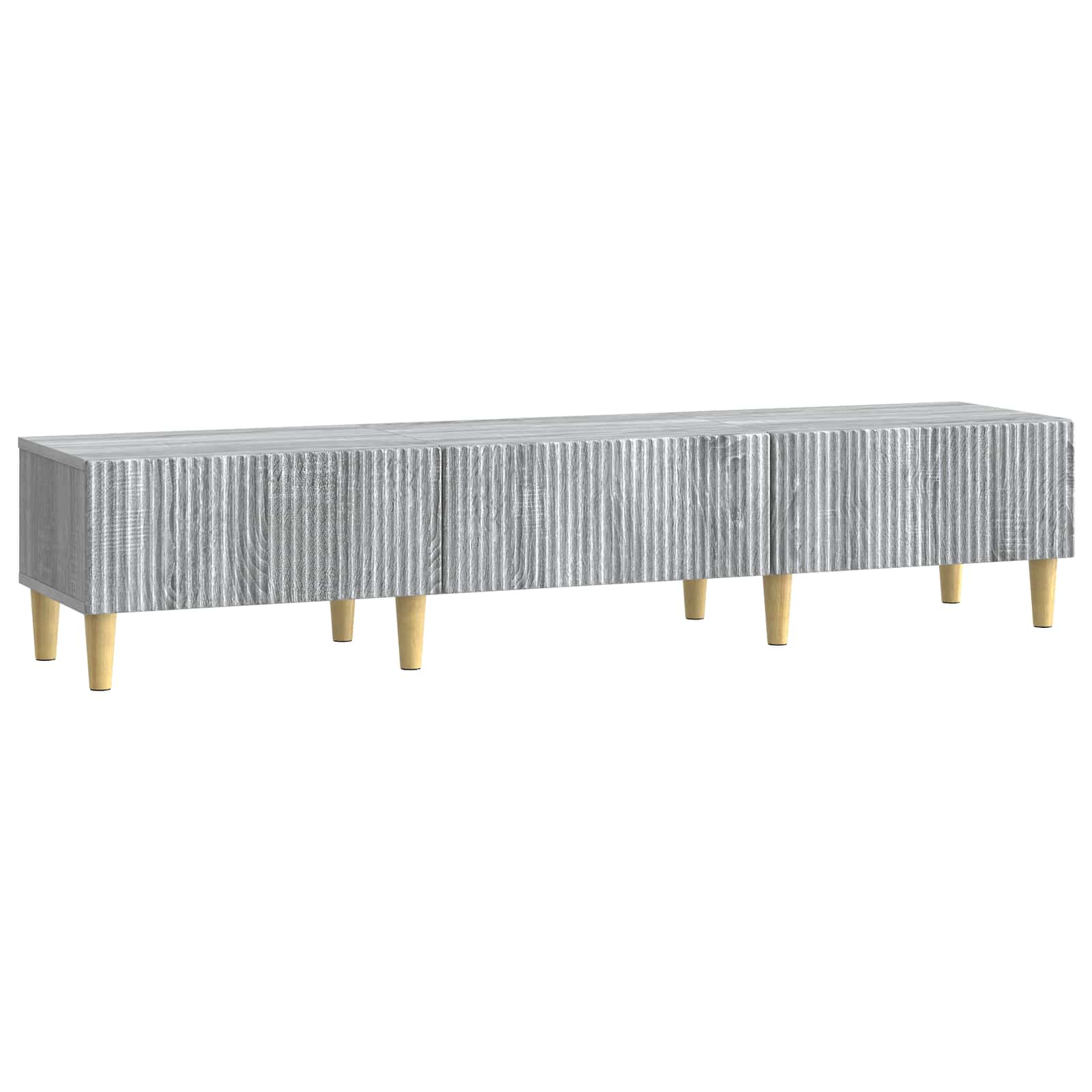 Ντουλάπι TV Γκρι Sonoma 147 x 34,5 x 30 εκ Επεξεργασμένο Ξύλο - Pakobazaar