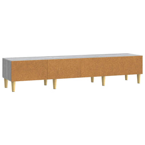 Ντουλάπι TV Γκρι Sonoma 147 x 34,5 x 30 εκ Επεξεργασμένο Ξύλο - Pakobazaar