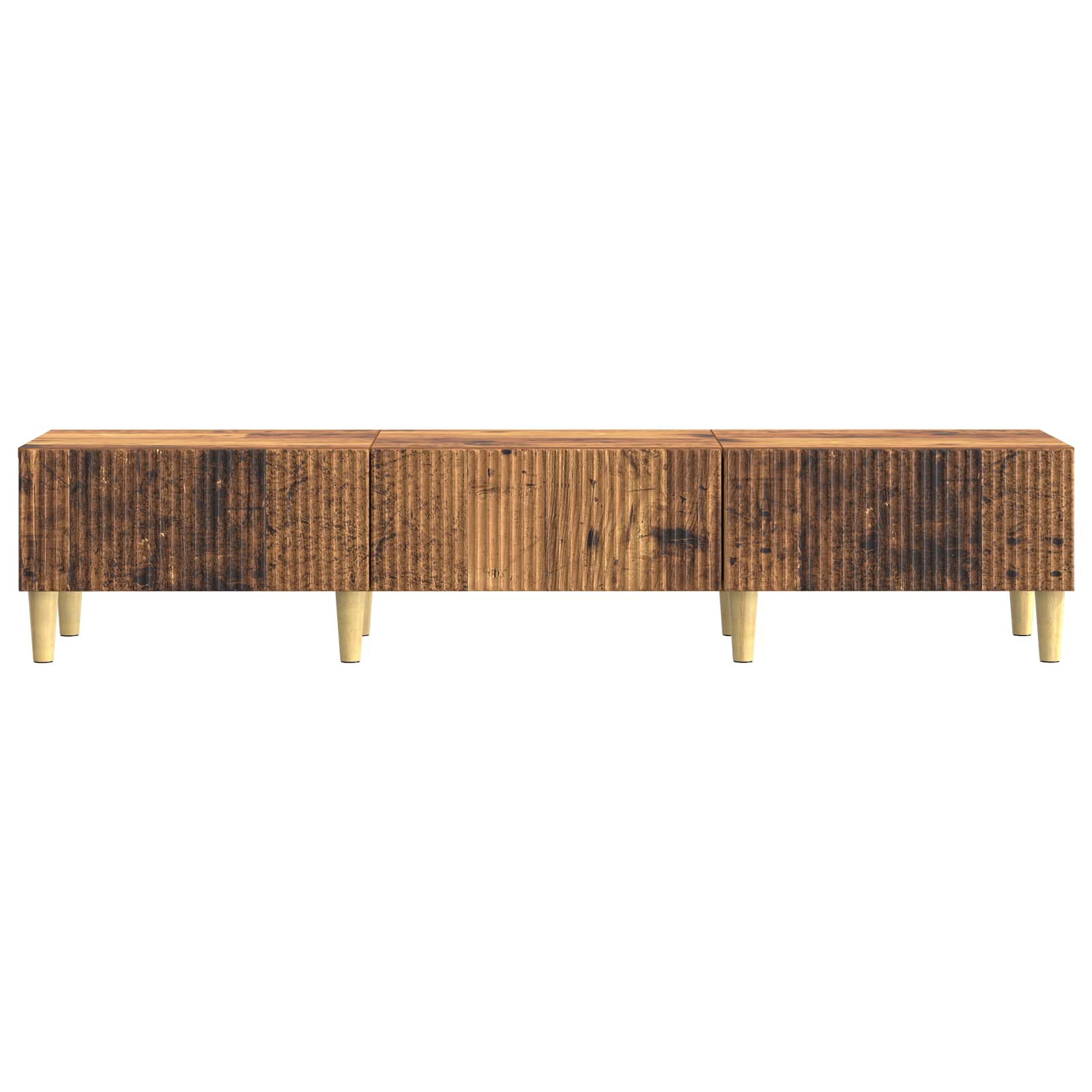 Ντουλάπι TV με συρτάρι Παλαιωμένο ξύλο 147 x 34,5 x 30 εκ - Pakobazaar