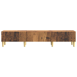 Ντουλάπι TV με συρτάρι Παλαιωμένο ξύλο 147 x 34,5 x 30 εκ - Pakobazaar