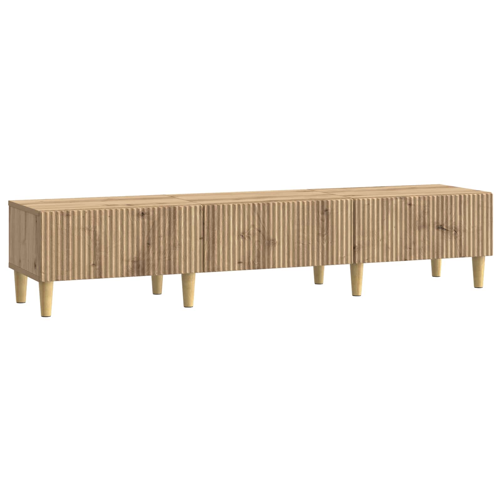 Ντουλάπι TV Artisan Δρυς 147 x 34,5 x 30 εκ Επεξεργασμένο Ξύλο - Pakobazaar