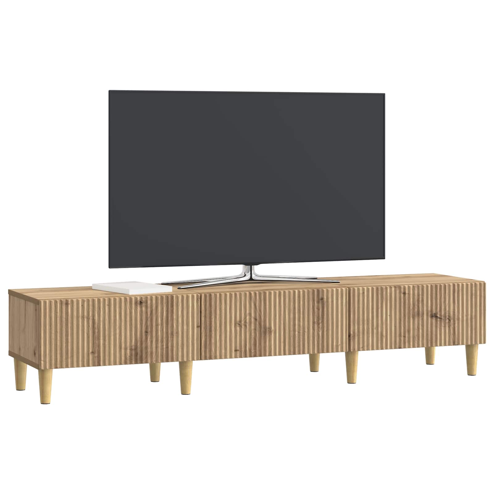 Ντουλάπι TV Artisan Δρυς 147 x 34,5 x 30 εκ Επεξεργασμένο Ξύλο - Pakobazaar