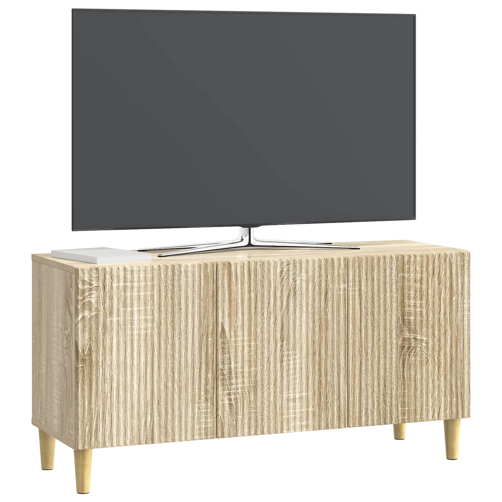 Ντουλάπι TV Sonoma Δρυς 99 x 34,5 x 50 εκ. Επεξεργασμένο Ξύλο - Pakobazaar