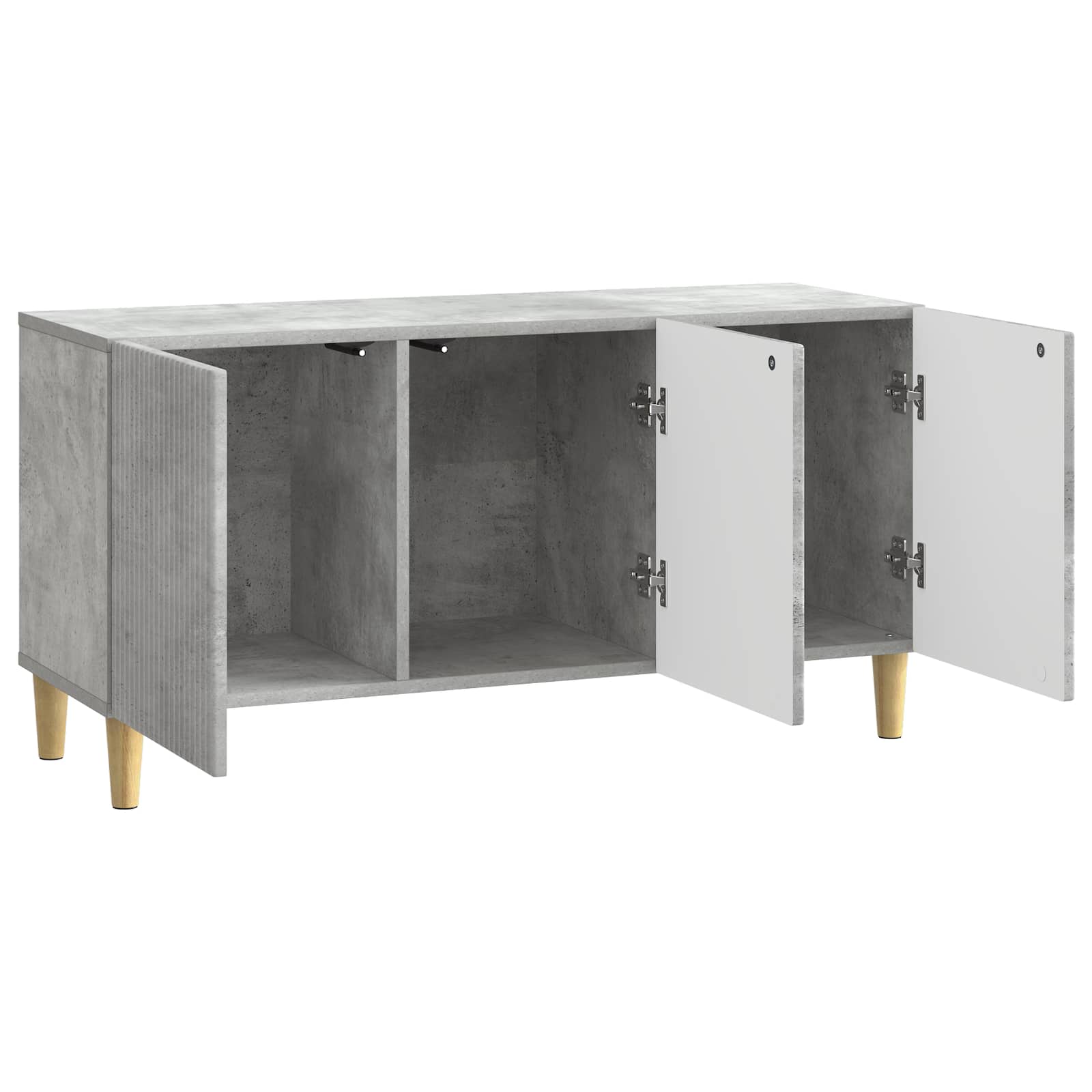 Ντουλάπι TV Γκρι Σκυροδέματος 99 x 34,5 x 50 εκ. - Pakobazaar