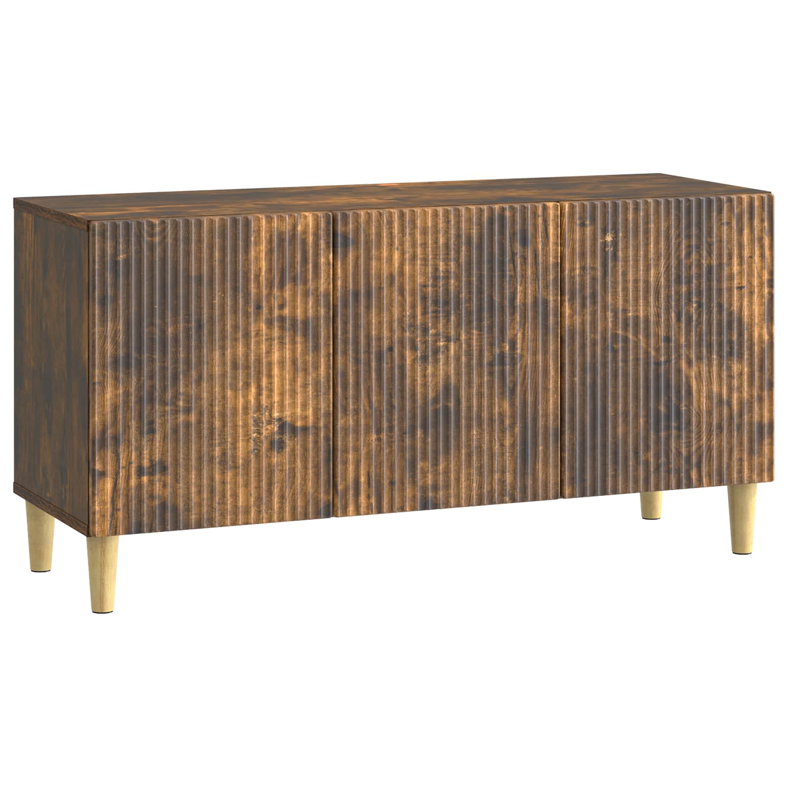 Ντουλάπι TV Καπνισμένο Ξύλο Δρυός 99 x 34,5 x 50 εκ. - Pakobazaar
