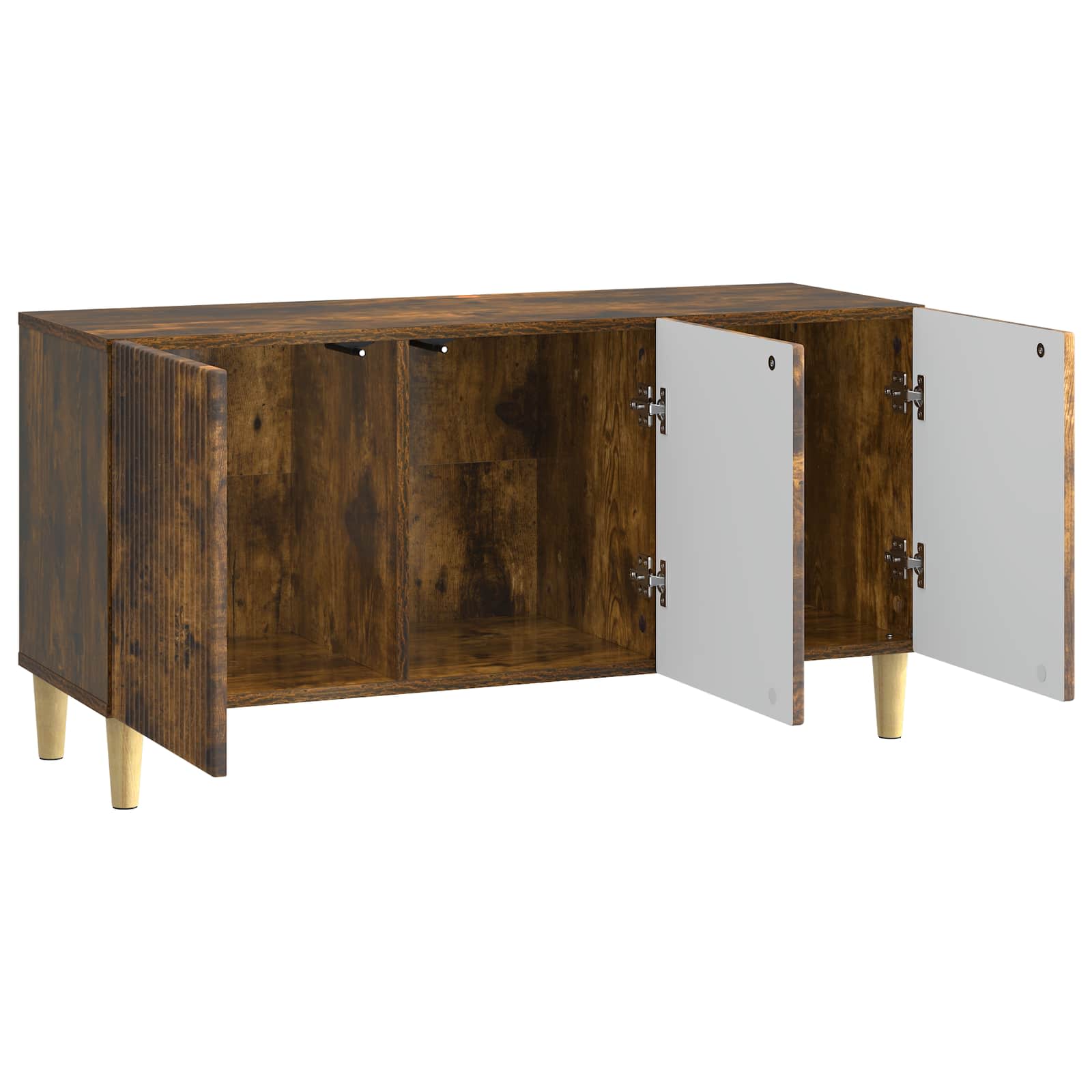 Ντουλάπι TV Καπνισμένο Ξύλο Δρυός 99 x 34,5 x 50 εκ. - Pakobazaar