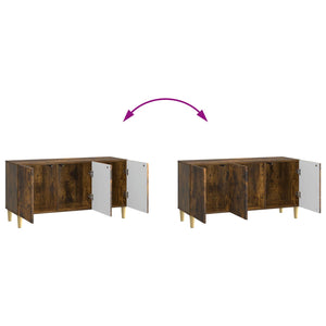 Ντουλάπι TV Καπνισμένο Ξύλο Δρυός 99 x 34,5 x 50 εκ. - Pakobazaar