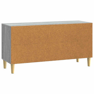 Ντουλάπι TV Γκρι Sonoma 99 x 34,5 x 50 εκ. Επεξεργασμένο Ξύλο - Pakobazaar