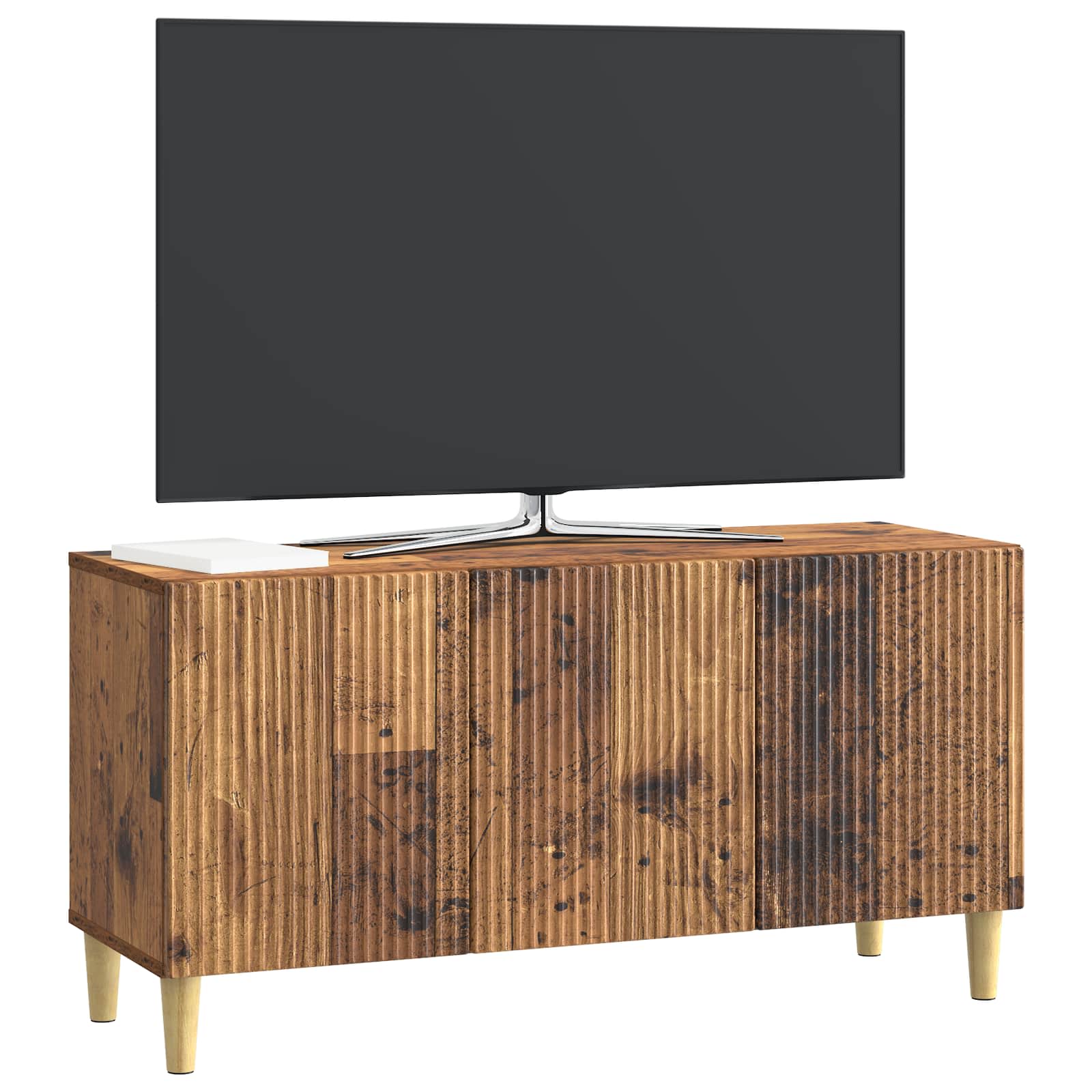 Ντουλάπι TV Παλαιωμένο ξύλο 99 x 34,5 x 50 εκ. - Pakobazaar