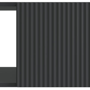 Τραπεζάκι σαλονιού Μαύρο 90 x 50 x 40 cm Επεξεργασμένο Ξύλο - Pakobazaar