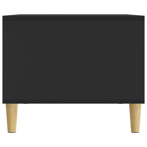 Τραπεζάκι σαλονιού Μαύρο 90 x 50 x 40 cm Επεξεργασμένο Ξύλο - Pakobazaar