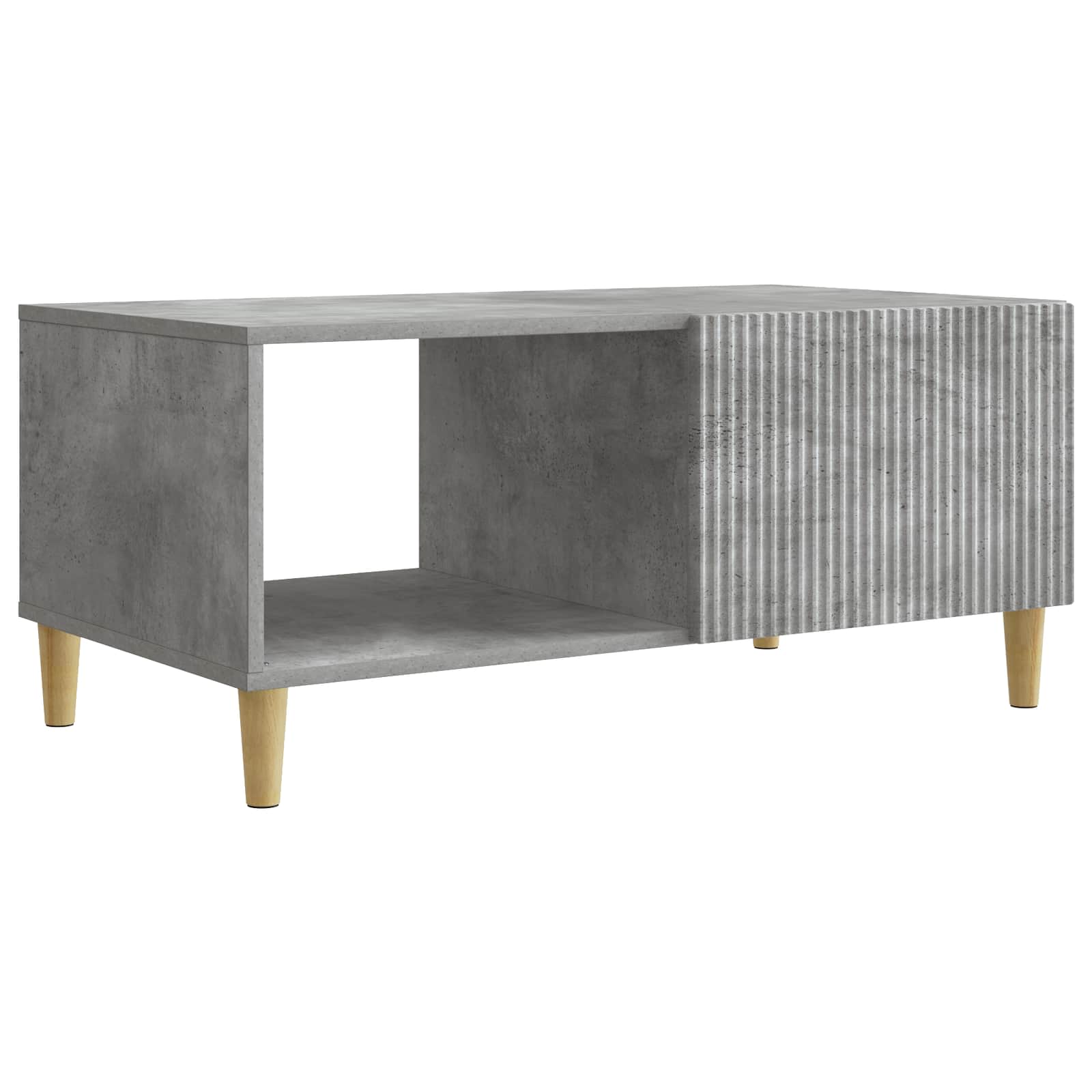 Τραπεζάκι σαλονιού Γκρι Σκυροδέματος 90 x 50 x 40 cm - Pakobazaar