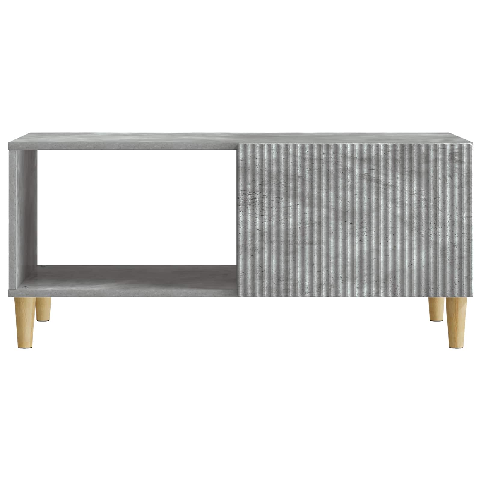 Τραπεζάκι σαλονιού Γκρι Σκυροδέματος 90 x 50 x 40 cm - Pakobazaar
