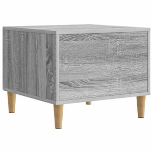 Τραπεζάκι σαλονιού με συρτάρι Γκρι Sonoma 49 x 50 x 40 εκ - Pakobazaar