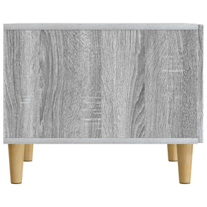 Τραπεζάκι σαλονιού με συρτάρι Γκρι Sonoma 49 x 50 x 40 εκ - Pakobazaar