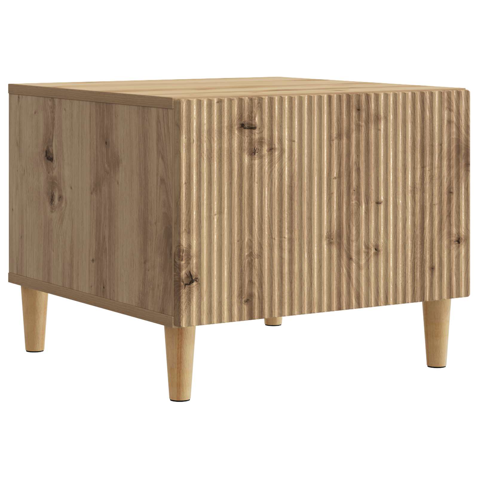 Τραπεζάκι σαλονιού με συρτάρι Artisan Δρυς 49 x 50 x 40 εκ - Pakobazaar