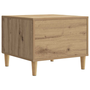 Τραπεζάκι σαλονιού με συρτάρι Artisan Δρυς 49 x 50 x 40 εκ - Pakobazaar