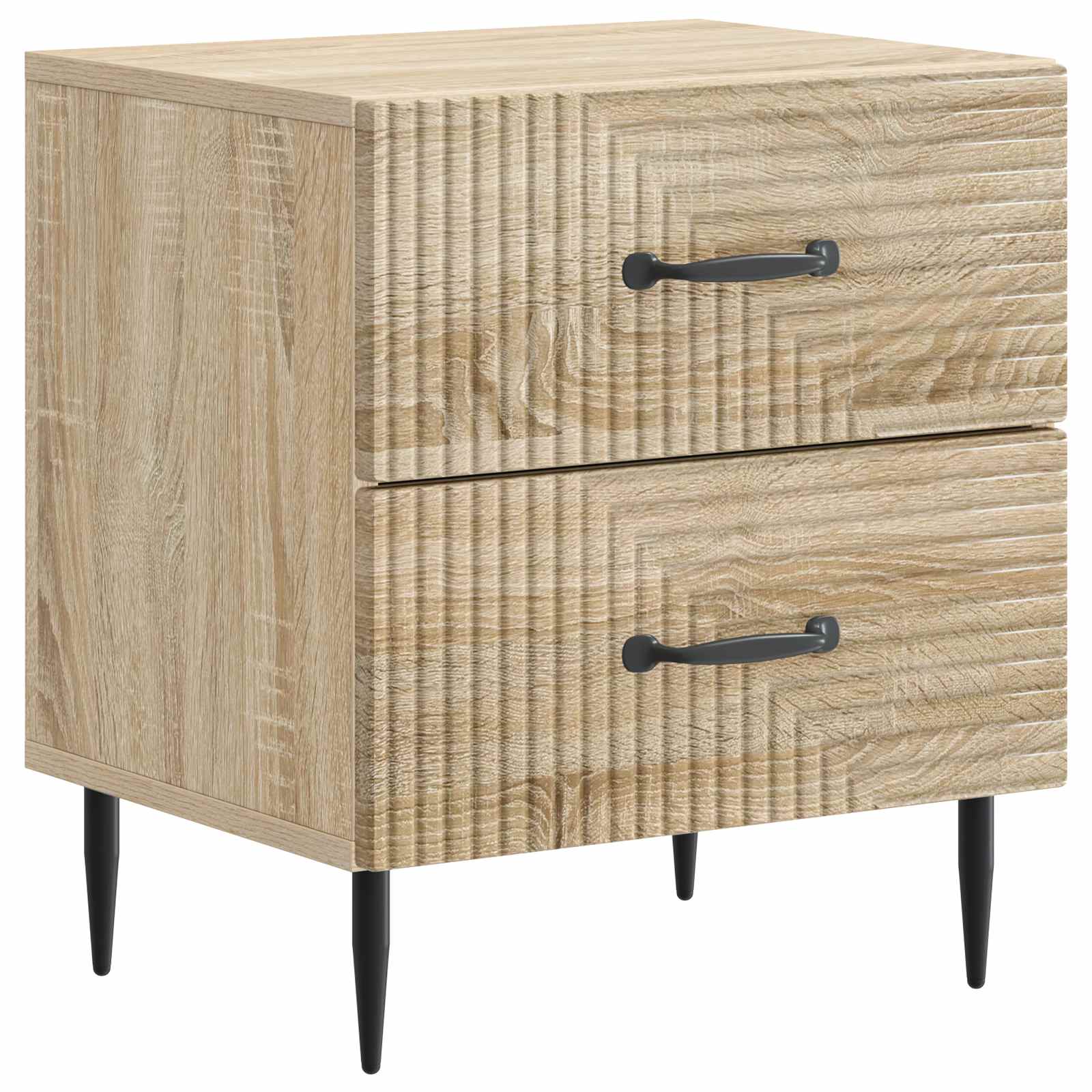 Κομοδίνο Sonoma Δρυς 43 x 34,5 x 47,5 εκ Επεξεργασμένο Ξύλο - Pakobazaar