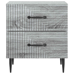 Κομοδίνο Γκρι Sonoma 43 x 34,5 x 47,5 εκ Επεξεργασμένο Ξύλο - Pakobazaar