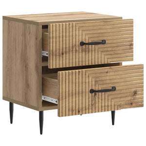 Κομοδίνο με συρτάρι 2 pcs Artisan Δρυς 43 x 34,5 x 47,5 εκ - Pakobazaar