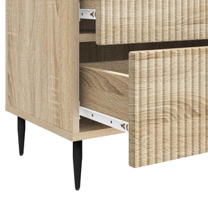 Κομοδίνο Sonoma Δρυς 62 x 34,5 x 47,5 εκ Επεξεργασμένο Ξύλο - Pakobazaar
