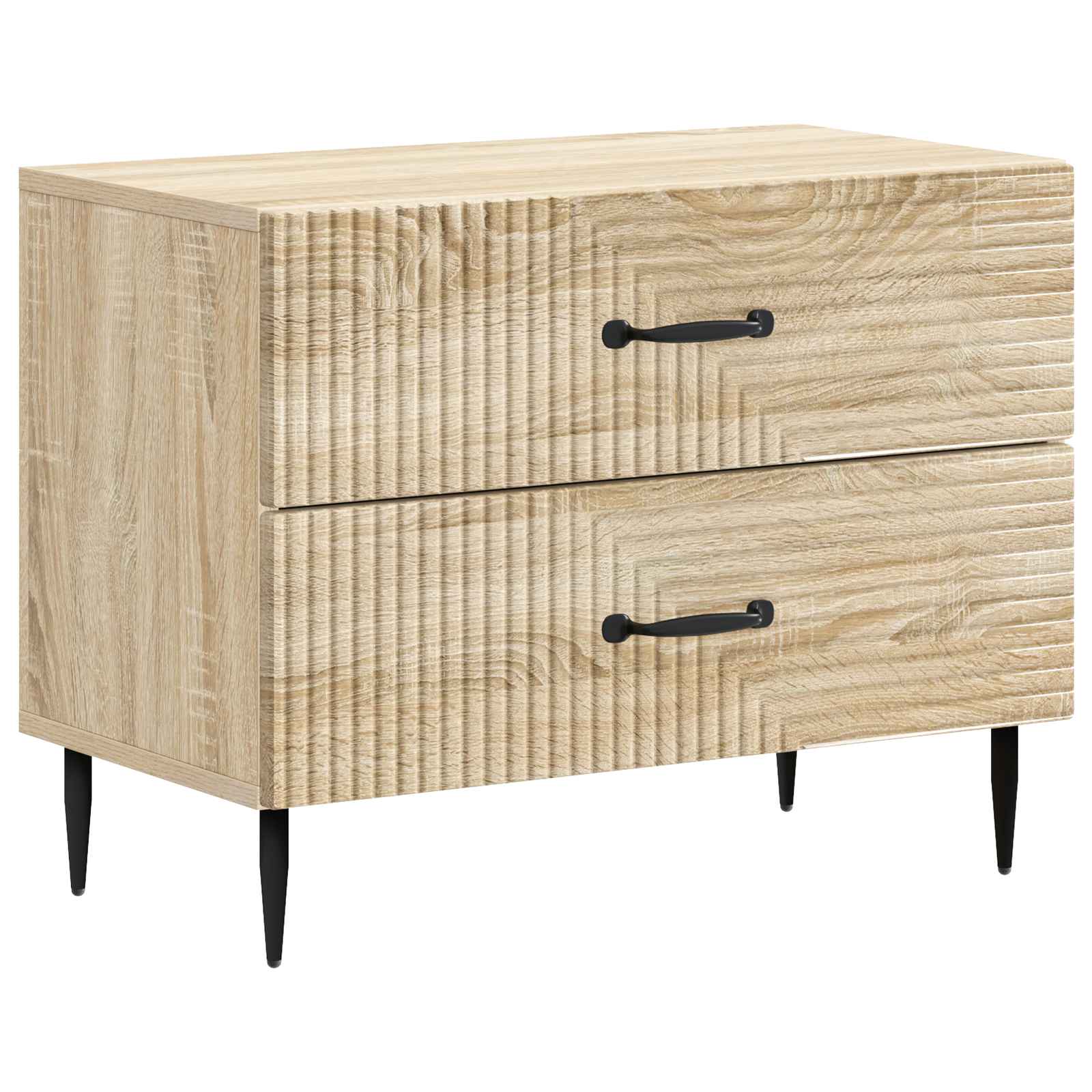 Κομοδίνο Sonoma Δρυς 62 x 34,5 x 47,5 εκ Επεξεργασμένο Ξύλο - Pakobazaar