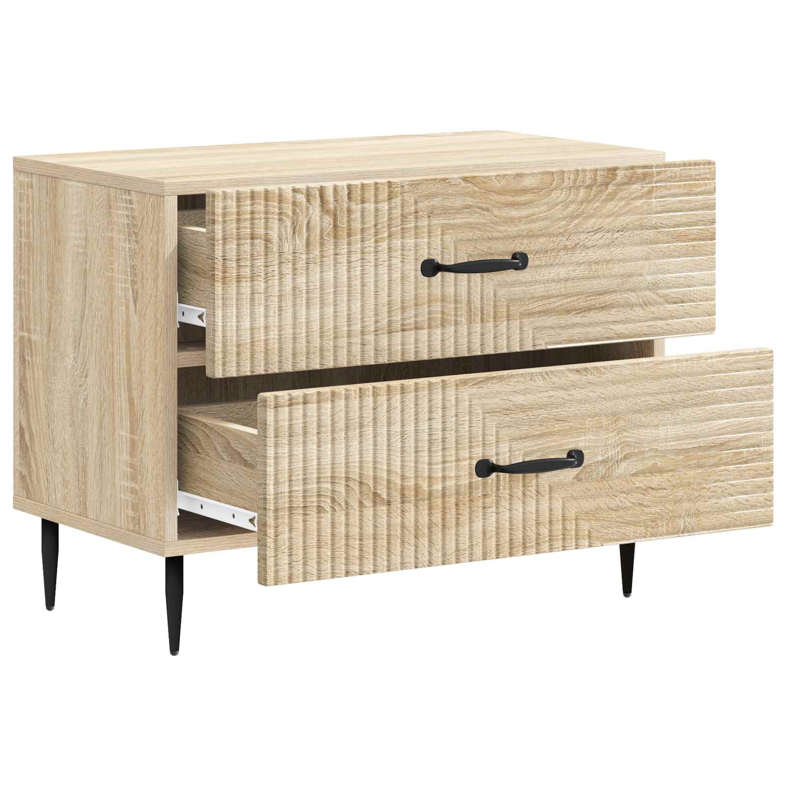 Κομοδίνο Sonoma Δρυς 62 x 34,5 x 47,5 εκ Επεξεργασμένο Ξύλο - Pakobazaar