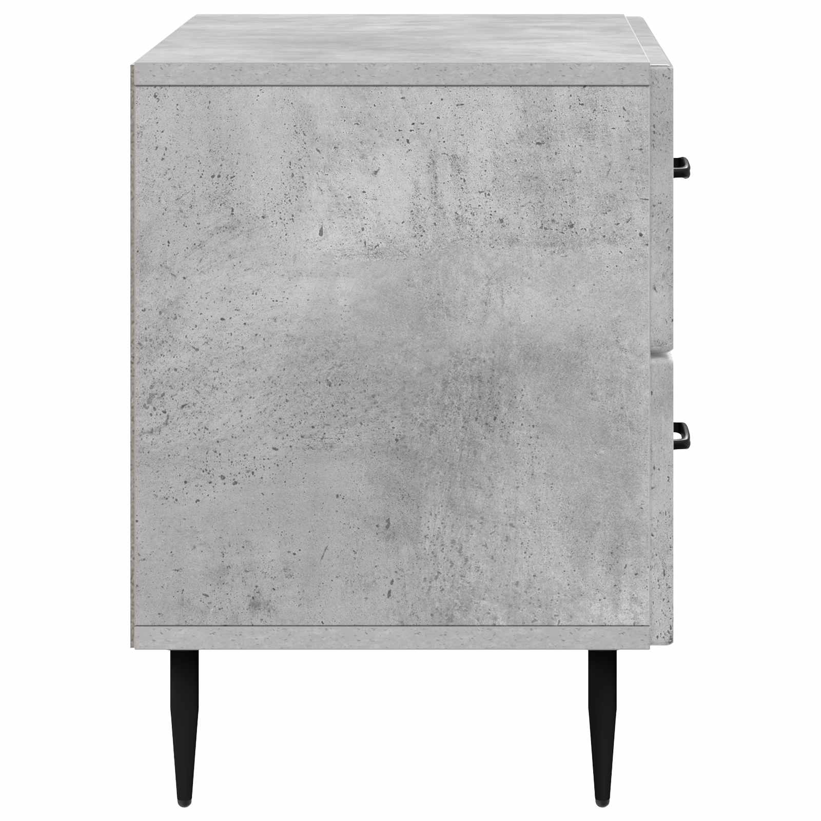 Κομοδίνο με συρτάρι Γκρι Σκυροδέματος 62 x 34,5 x 47,5 εκ - Pakobazaar
