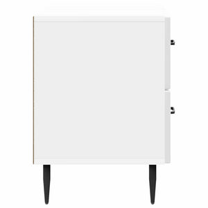 Κομοδίνο με συρτάρι Γυαλιστερό Λευκό 62 x 34,5 x 47,5 εκ - Pakobazaar