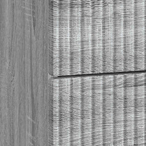 Κομοδίνο Γκρι Sonoma 62 x 34,5 x 47,5 εκ Επεξεργασμένο Ξύλο - Pakobazaar