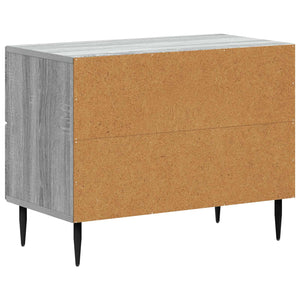 Κομοδίνο Γκρι Sonoma 62 x 34,5 x 47,5 εκ Επεξεργασμένο Ξύλο - Pakobazaar