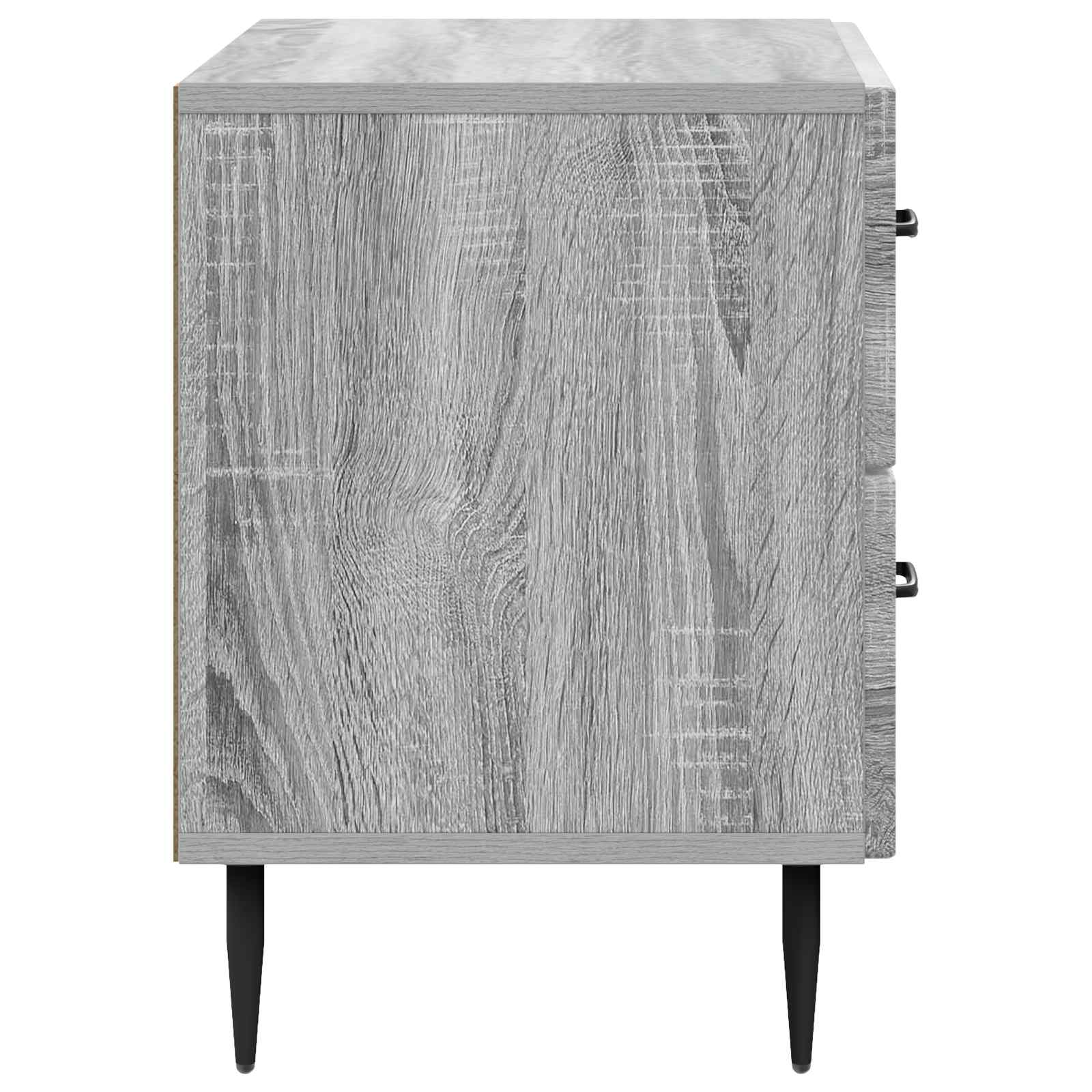 Κομοδίνο Γκρι Sonoma 62 x 34,5 x 47,5 εκ Επεξεργασμένο Ξύλο - Pakobazaar