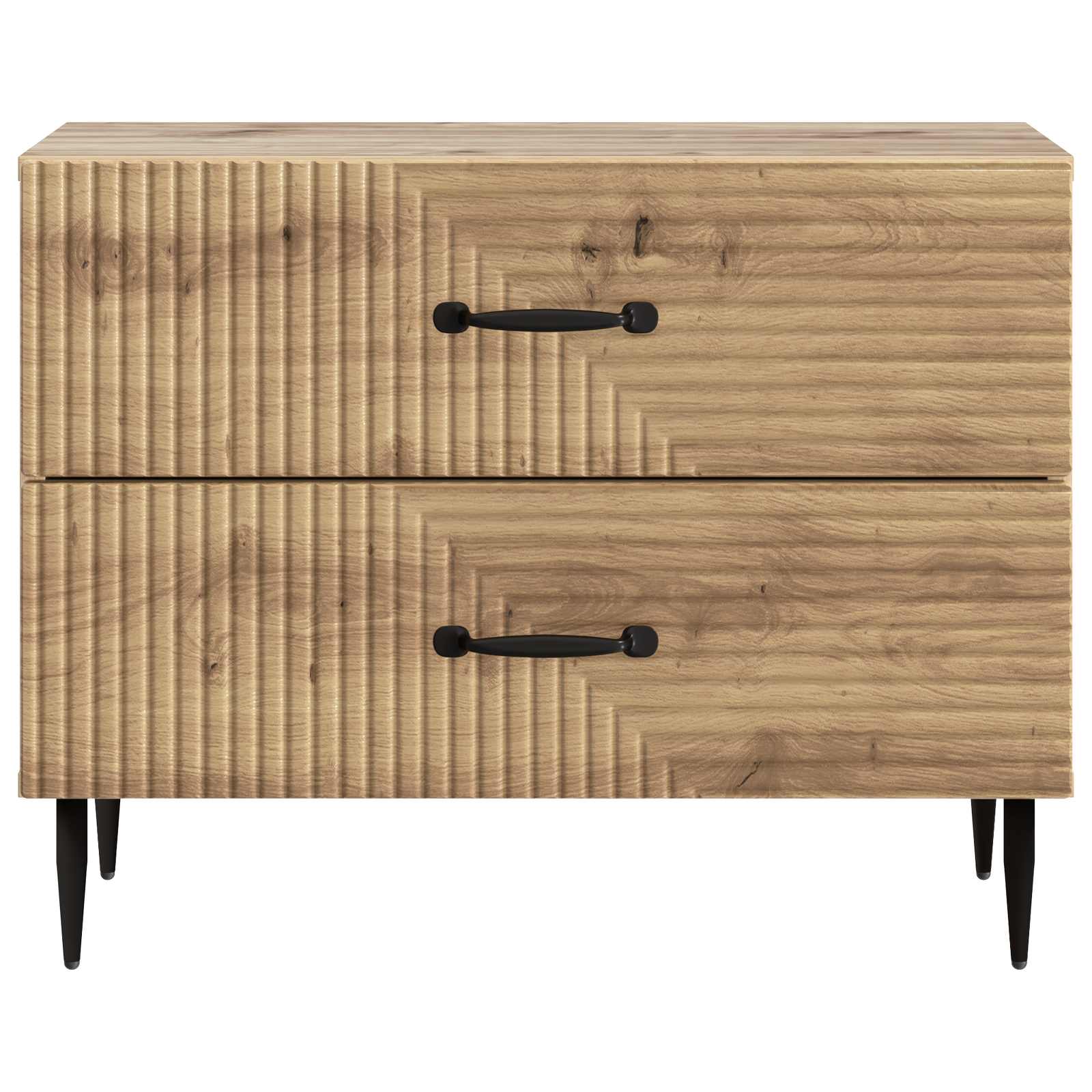 Κομοδίνο Artisan Δρυς 62 x 34,5 x 47,5 εκ Επεξεργασμένο Ξύλο - Pakobazaar