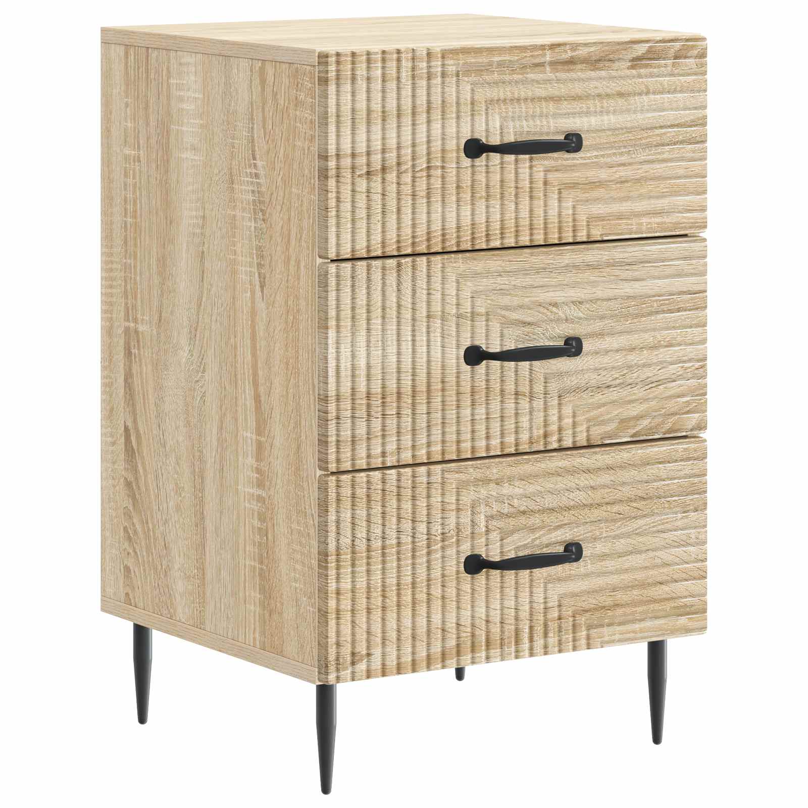 Κομοδίνο Sonoma Δρυς 43 x 41 x 66,5 εκ. Επεξεργασμένο Ξύλο - Pakobazaar
