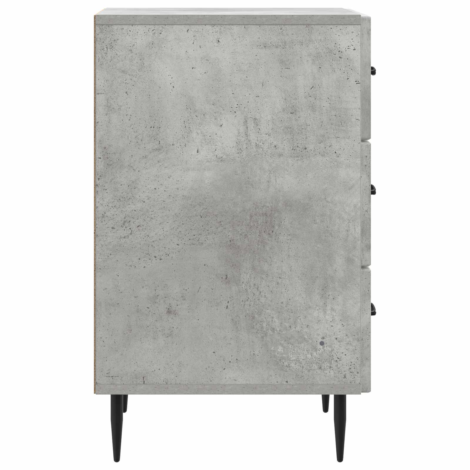 Κομοδίνο με συρτάρι Γκρι Σκυροδέματος 43 x 41 x 66,5 εκ. - Pakobazaar
