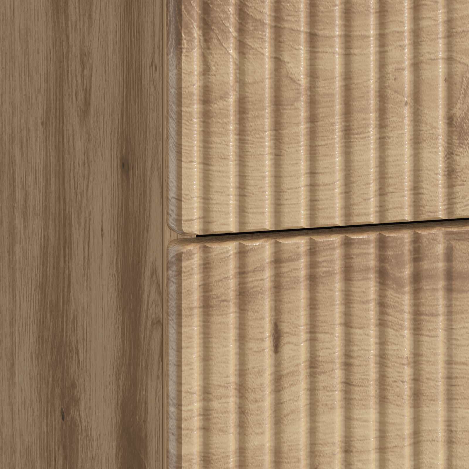 Κομοδίνο Artisan Δρυς 43 x 41 x 66,5 εκ. Επεξεργασμένο Ξύλο - Pakobazaar